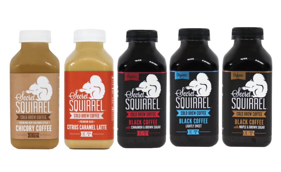 Secret Squirrel Cold Brew Teas, Lattes And Black Coffee - Cold Brew Flavors (900x550), Png Download