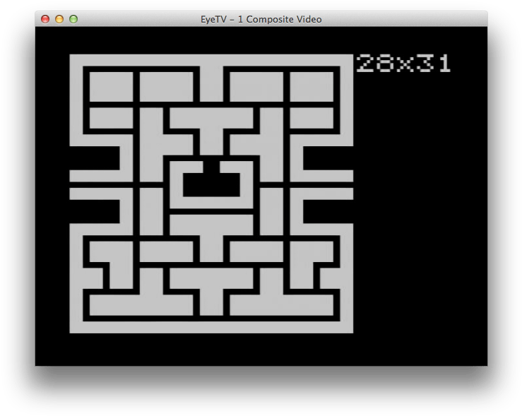 Pac-man Maze Tiles - Pac-man (754x616), Png Download