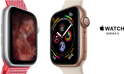 Apple Watch Serie 4 (500x257), Png Download