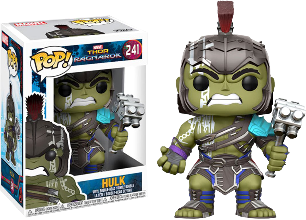 Thor - Funko Pop Hulk Thor Ragnarok (1066x767), Png Download