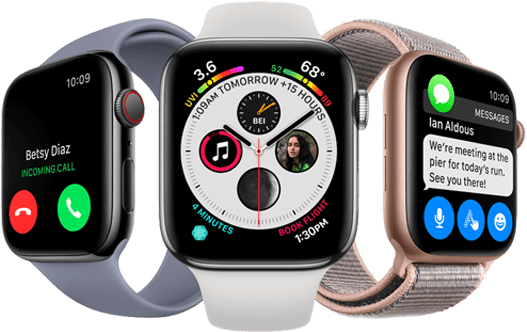 Apple Watch Series 4 (570x540), Png Download