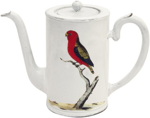 Red Parrot Coffee Pot - John Derian Vide Poche Astier De Villatte (500x500), Png Download