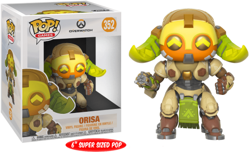 Funko Pop Vinyl Orisa - Funko Pop Overwatch Orisa (550x550), Png Download