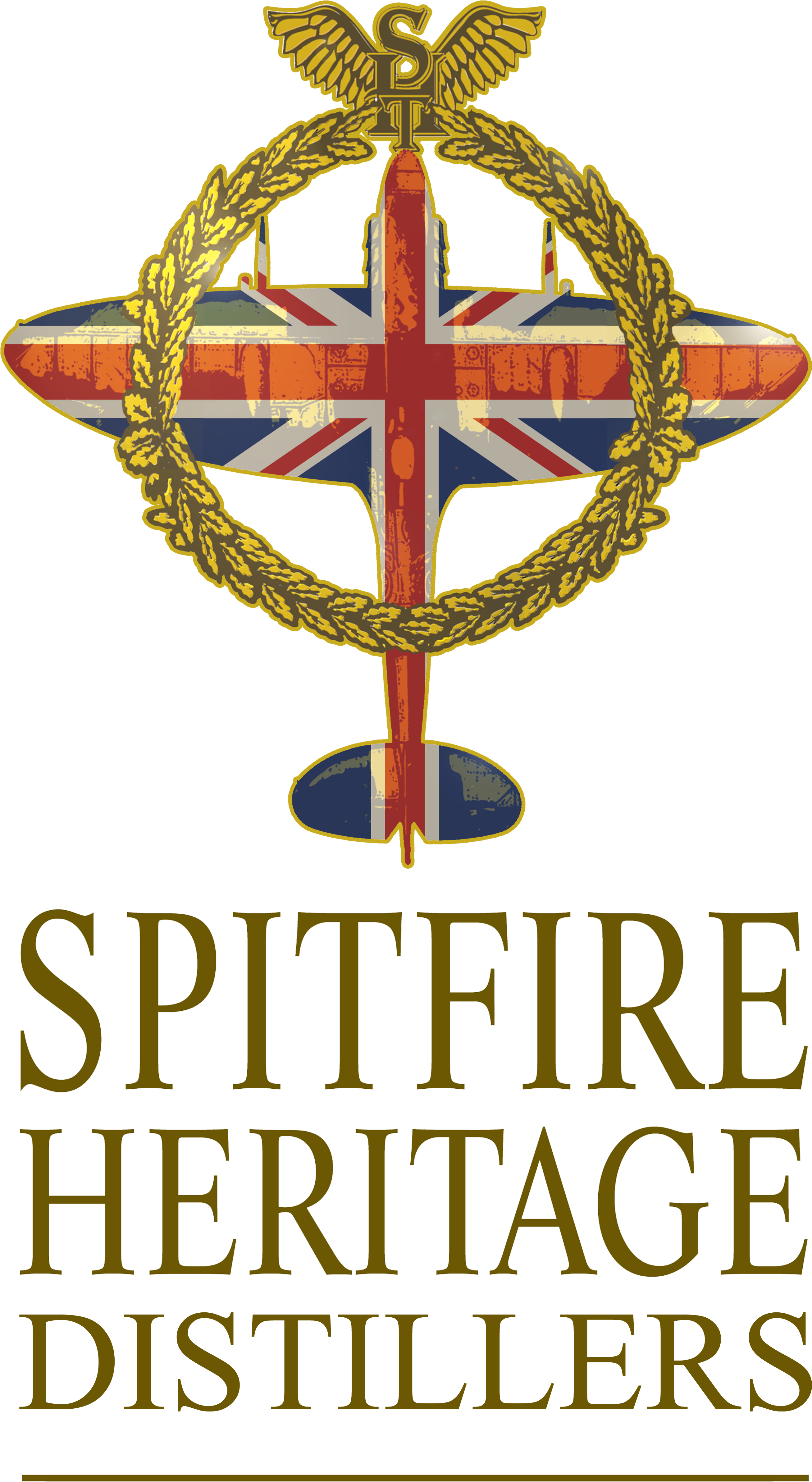 Spitfire Heritage Distillers Logo - Spitfire Heritage Gin (3448x5605), Png Download