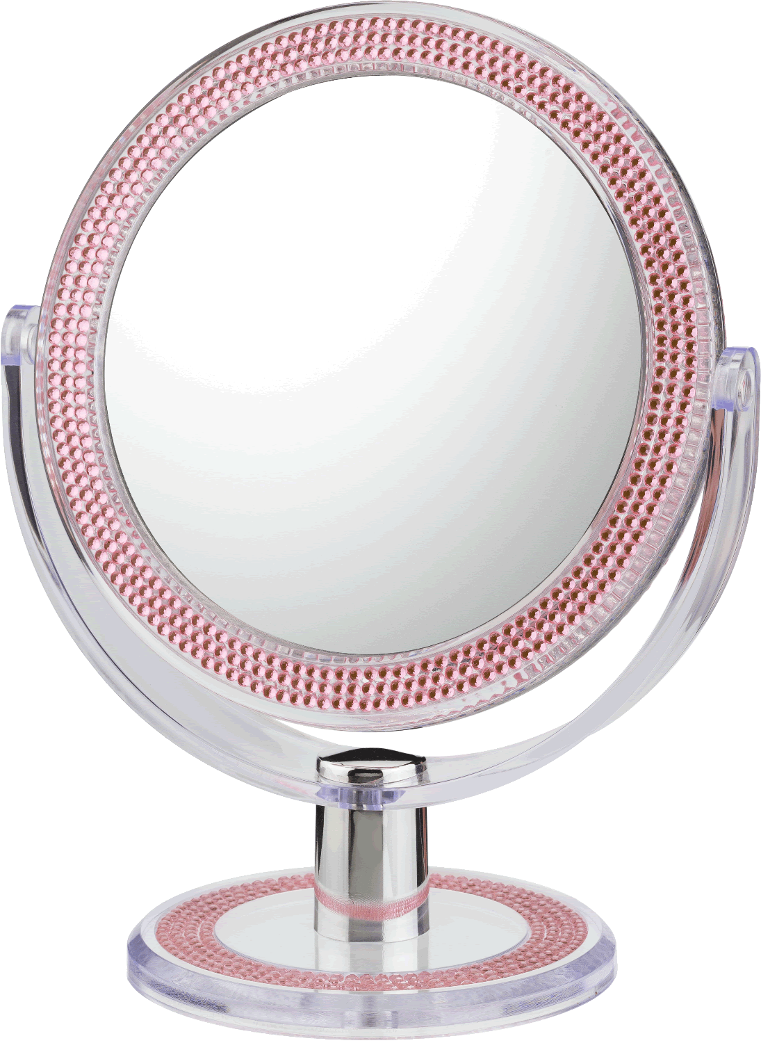Make Up Mirror Pink (1095x1500), Png Download