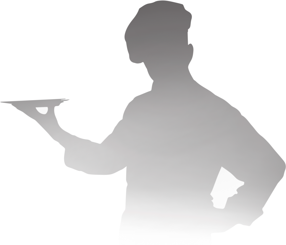 Chef - Silhouette (1000x906), Png Download