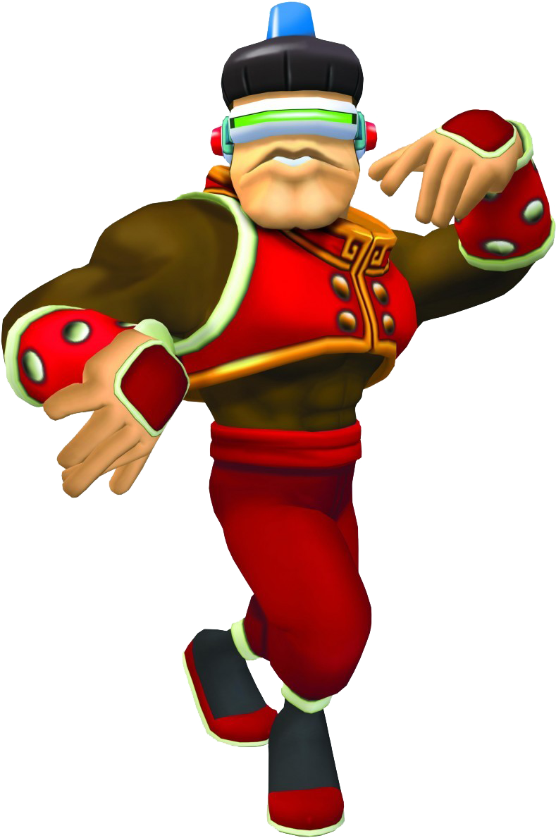 1phantomrfan Which Of These Monkeys From Ape Escape - Green Monkey Ape Escape (831x1232), Png Download