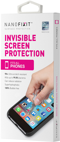 Nanofixit Phone - Nanofixit Invisible Screen Protection (500x500), Png Download