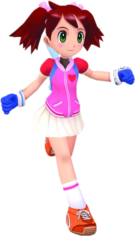 Ape Escape 3 Sayaka Run By Paperbandicoot-dah86pr - Ape Escape 3 Model (585x827), Png Download