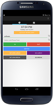 Employee Punch Timesheet - Time Clock (385x385), Png Download