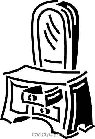 Makeup Mirror Royalty Free Vector Clip Art Illustration - Clip Art (328x480), Png Download