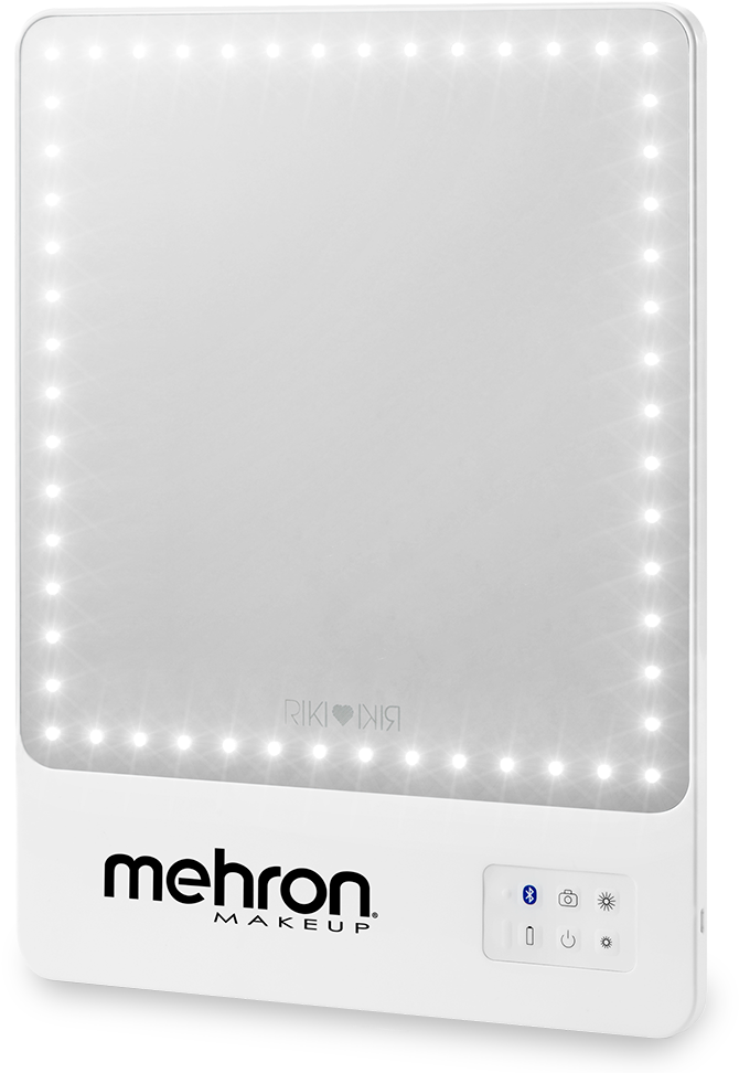 Good Lighting Is Everything When Applying Makeup - Glamcor Riki Skinny Mirror (1000x1000), Png Download