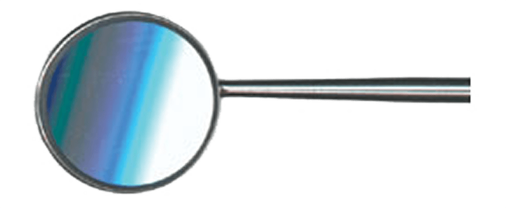 T050 - Mouth Mirror (1000x413), Png Download