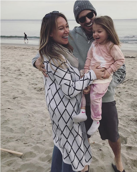 Haylie Duff Enceinte - Matt Rosenberg (1200x630), Png Download