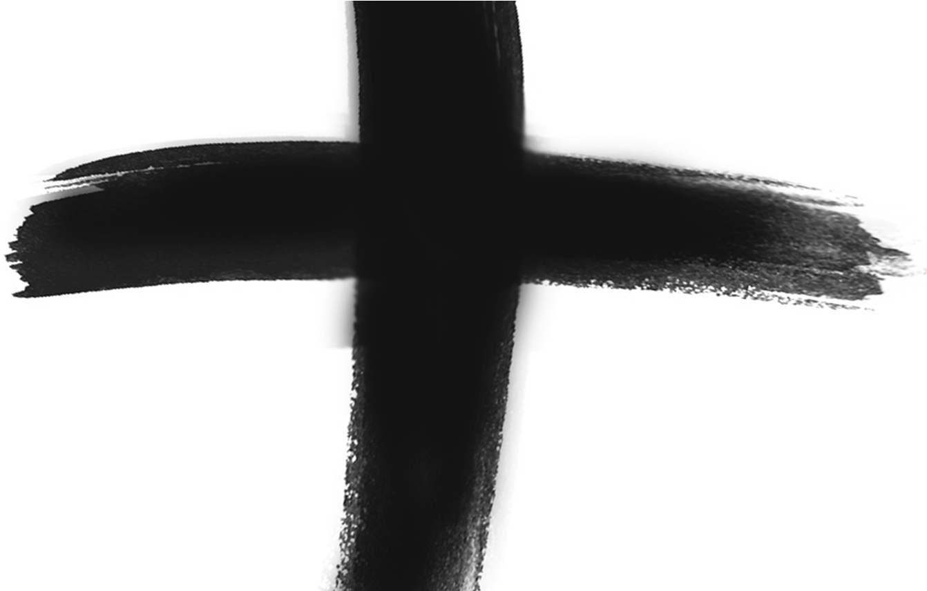 Ash Wednesday Matthew 61 6 16 21 Bethlehem Lutheran - Cruz De Cinzas Png (1368x855), Png Download