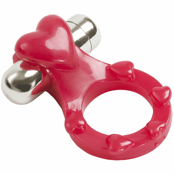 Love Ring Heart Shaped Ruby Red - Heart (600x600), Png Download