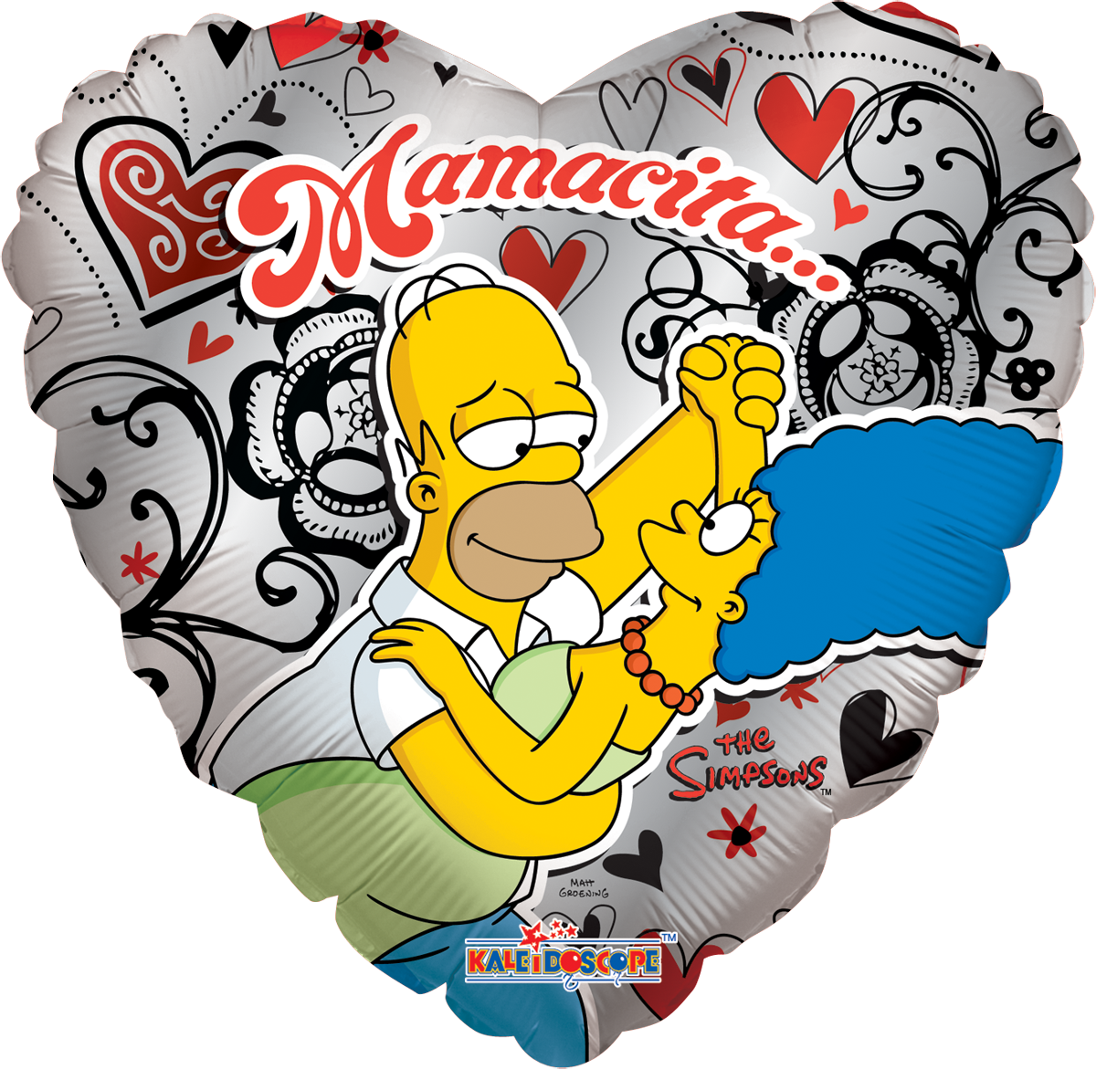 Homero Y Marge Enamorados - Homer Y Marge Enamorados (1200x1171), Png Download