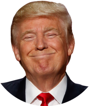 Donald Trump Celebrities - Jean Yves Caugant Avocat (360x360), Png Download
