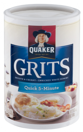 Quaker 5 Minute Quick Grits - Quick Grits (736x460), Png Download