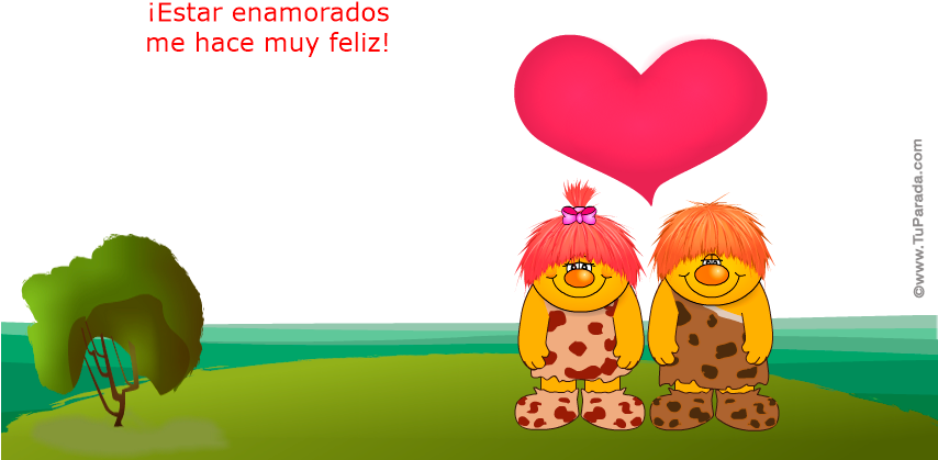 Enamorados - Tarjeta Feliz Aniversario Amor (853x480), Png Download