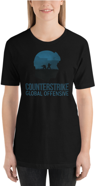 Go Counter Terrorist" Women's - Etc T Shirt (600x600), Png Download