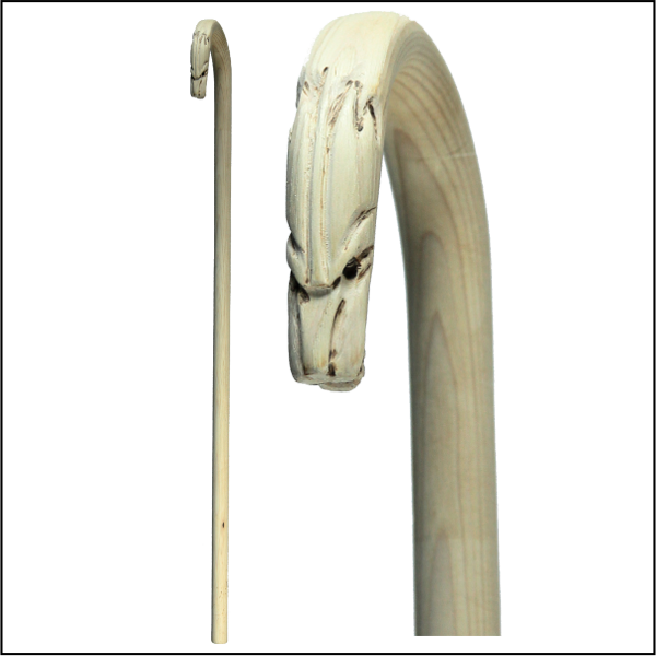 Dragon Head Horn On Hickory Thumper Stock - Stock (600x600), Png Download