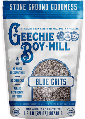 Blue Grits - Geechie Boy Blue Grits (390x390), Png Download