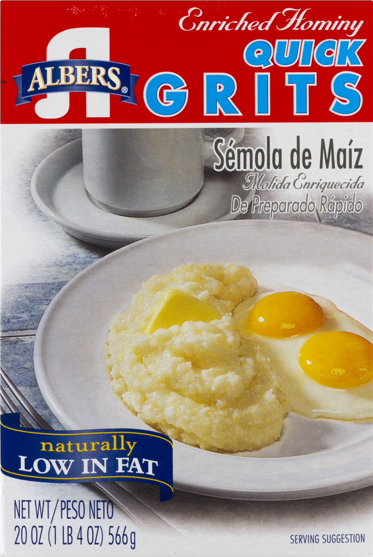 Albers Quick Grits 40 Oz (1800x1800), Png Download