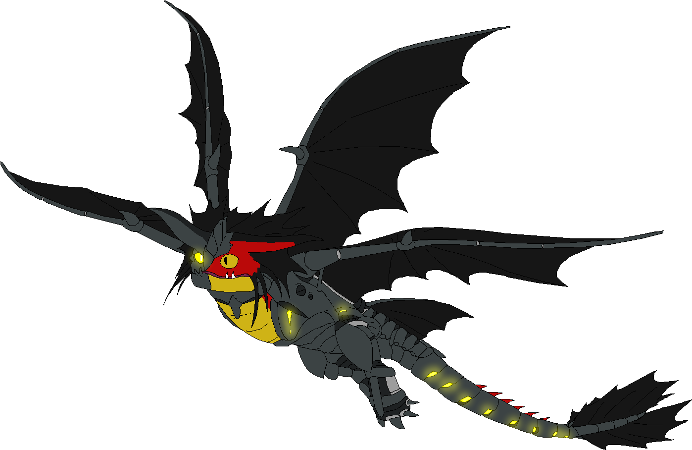 Cyber Stormcutter - Wings Of Fire How To Train Your Dragon (1434x1006), Png Download