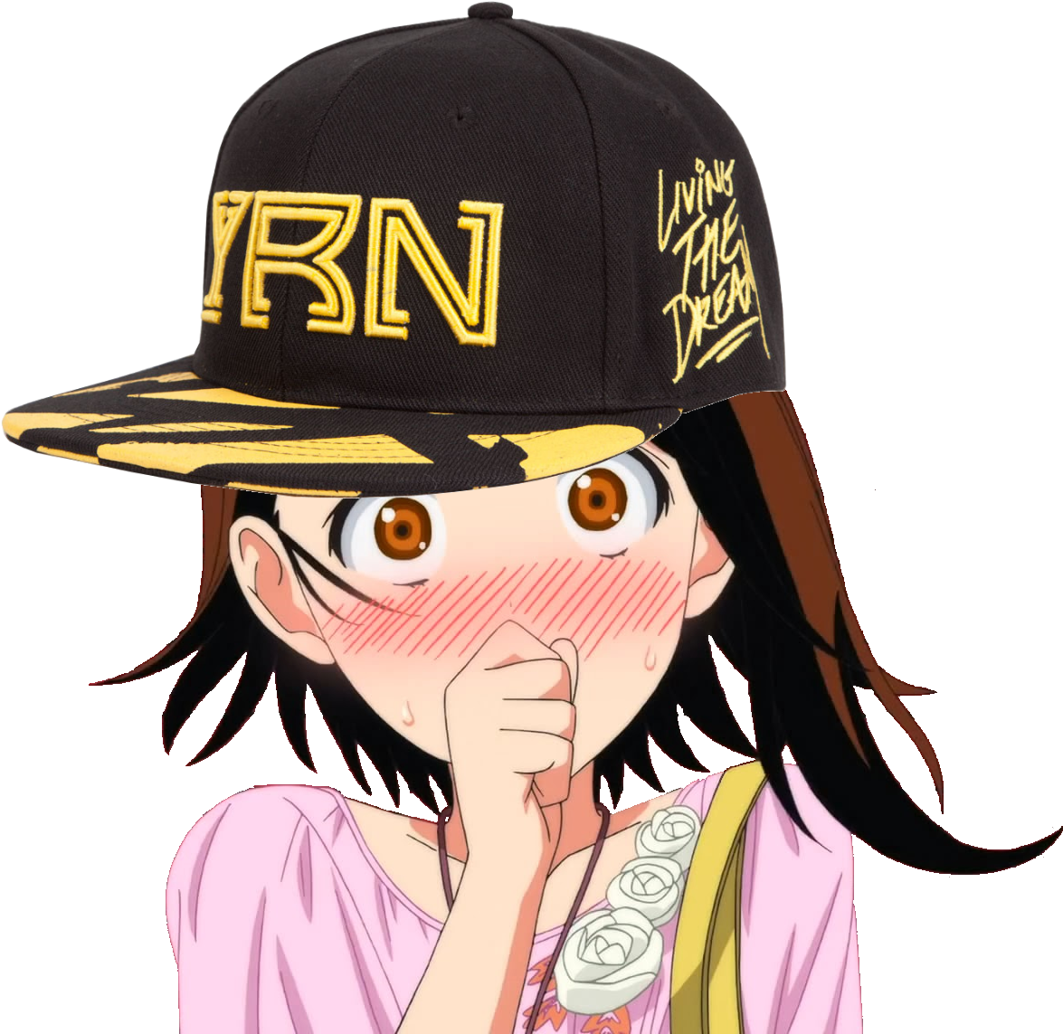 I Am Powering Up The Kosaki Fans With This Dank Image - Anime Girl With Cap (1500x1142), Png Download