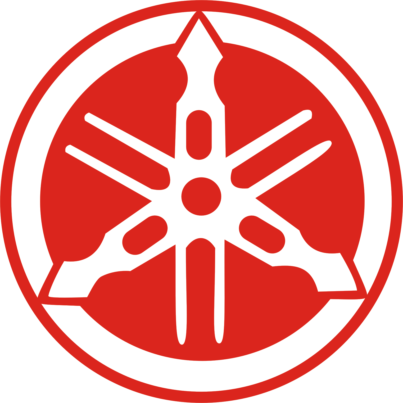 Yamaha Logo 2 - Circle (1701x1701), Png Download