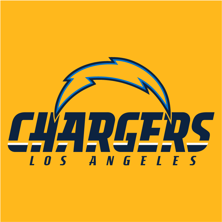Los Angeles Chargers Iron Ons - San Diego Chargers (750x930), Png Download