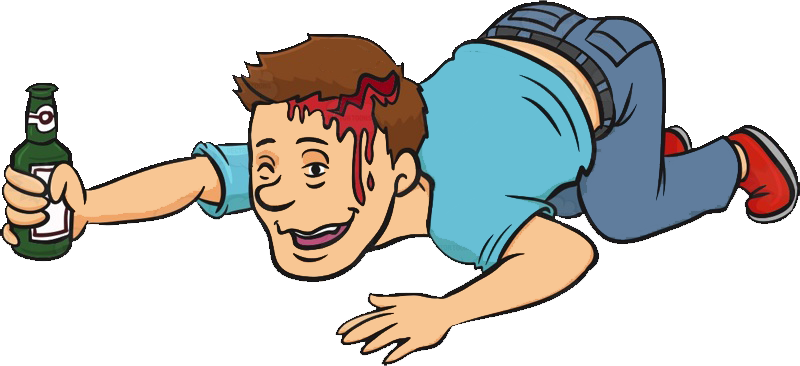Otros Blogs Que Te Pueden Interesar - Drunk Man Cartoon Png (800x366), Png Download