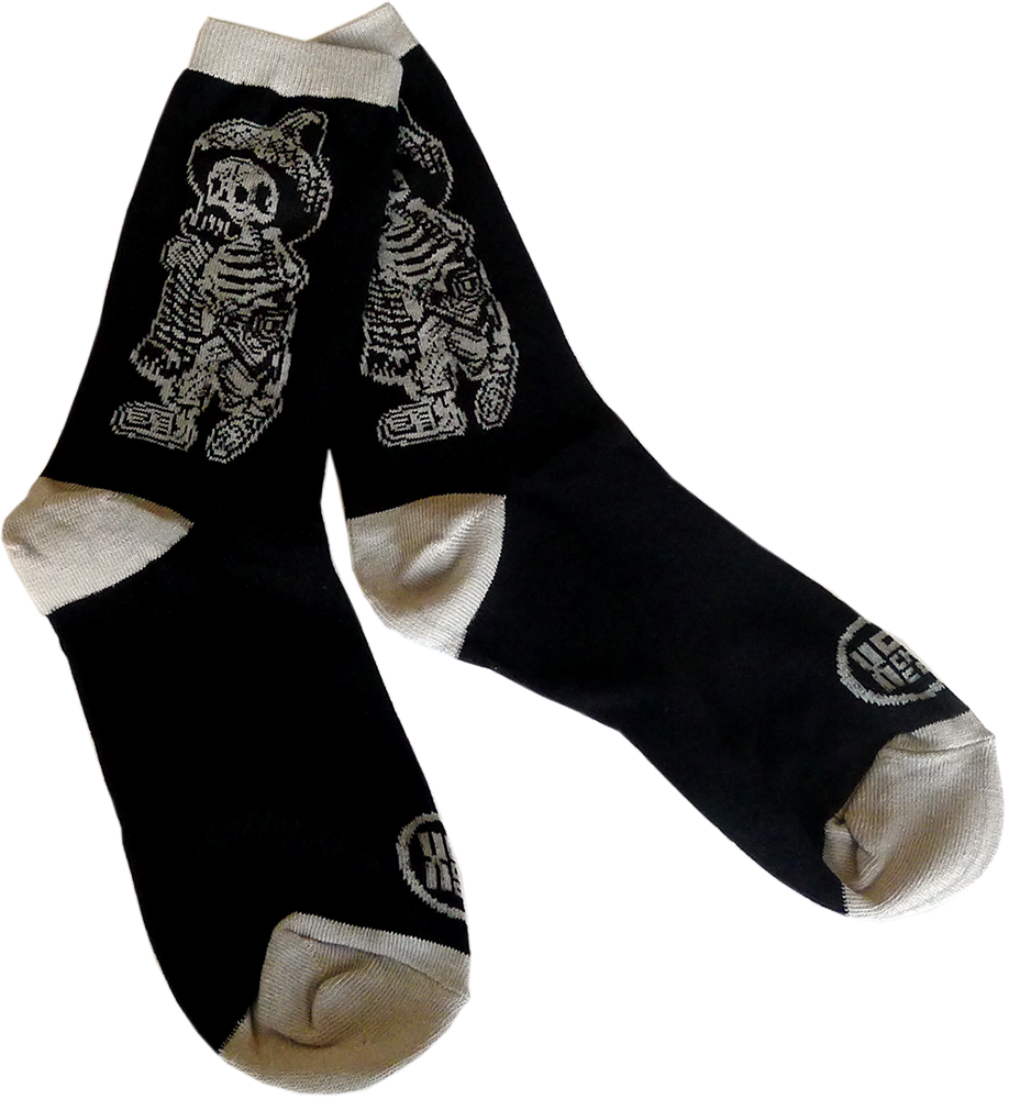 Posada Borracho Socks - Sock (918x1000), Png Download