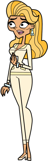 Kelly Disgusted - Drama Total Carrera Alucinante Personajes (227x677), Png Download