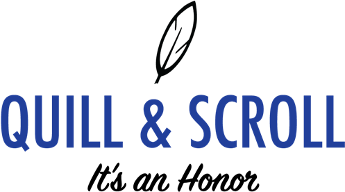 Quill And Scroll International Honorary Society For - Scribble Mark Making (500x312), Png Download