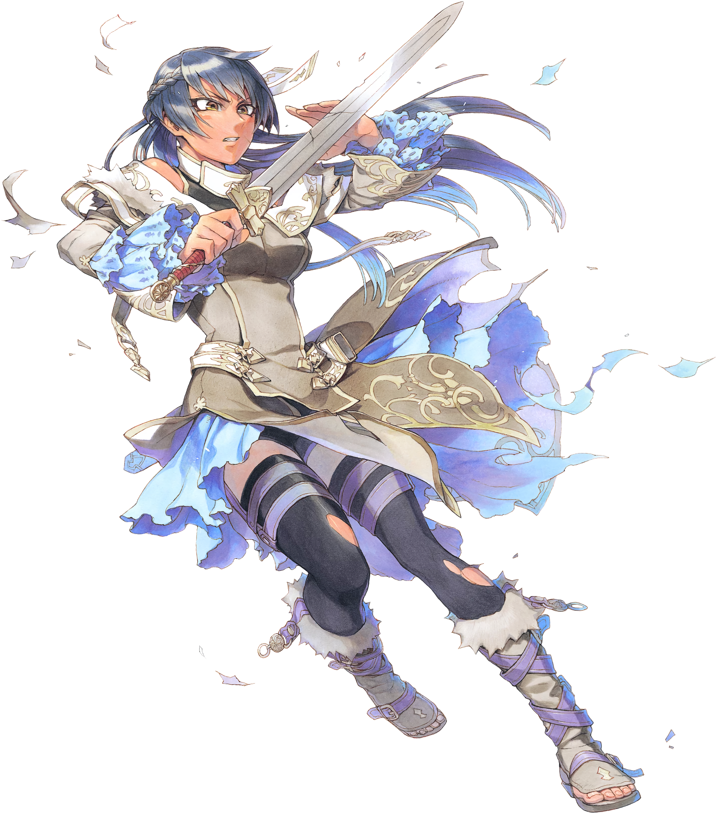 Download Png - Fire Emblem Heroes Athena (1684x1920), Png Download