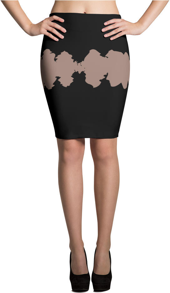 Black - - Imagineavalon Funky Christmas Skirt, Ugly Sweater, (1000x1000), Png Download