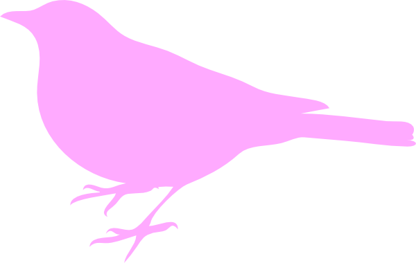 Bird Silhouette Clip Art (600x380), Png Download