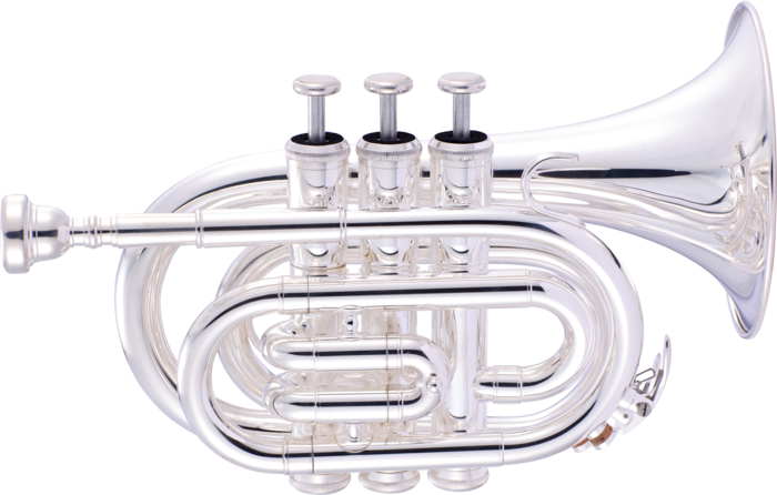 John Packer Jp159 Bb Pocket Trumpet - Jp E402124 John Packer Jp159 Bb Pocket Trumpet Silverplate (700x446), Png Download