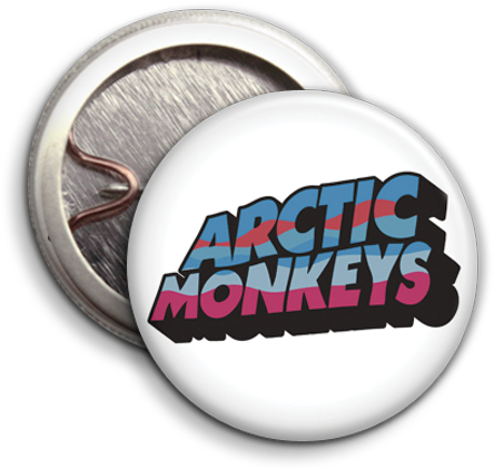 Arctic Monkeys Logo - Ahs Badges (500x500), Png Download