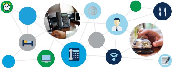 Mitel 400 Hospitality Package - Mitel Connected Guests (640x360), Png Download