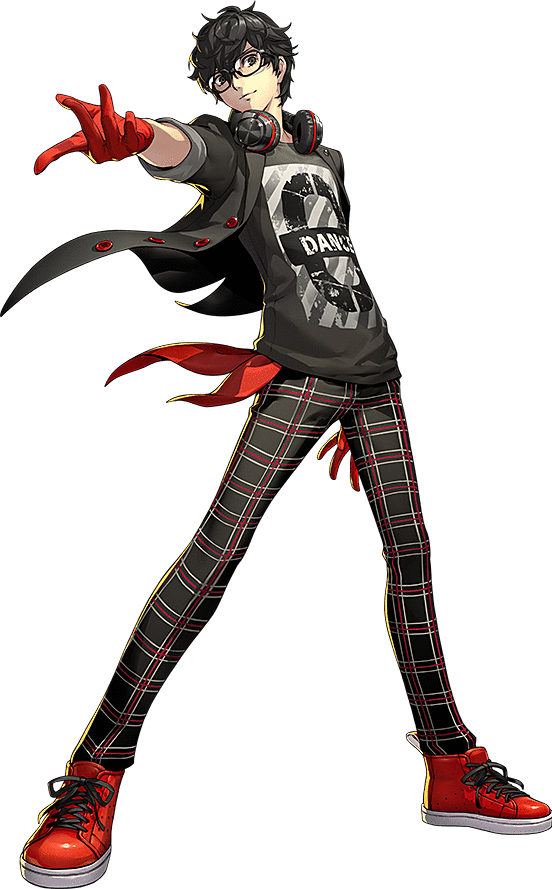 And Minato And Renders By Soejima Via The Official - Persona 5 Dancing Star Night (552x889), Png Download