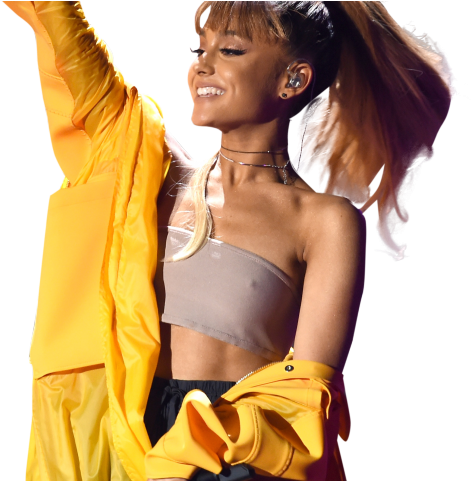 Ariana Grande Png Transparent Images - Ariana Grande 2016 Iheartradio Music Festival (640x480), Png Download