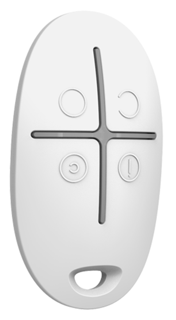 Ajax Space Control - Security Alarm (1090x1111), Png Download