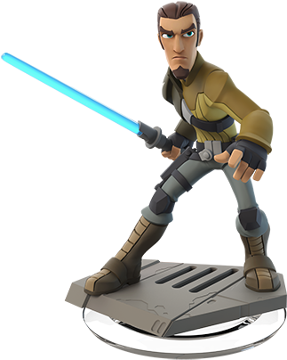 Star Wars Rebels Disney Infinity - Disney Infinity Kanan (362x458), Png Download