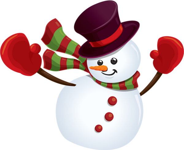 Bonhomme De Neige Png (600x490), Png Download