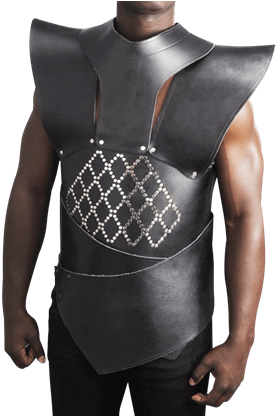 Unsullied Armor - Game Of Thrones Unsullied Armor - Black, One Size (415x415), Png Download