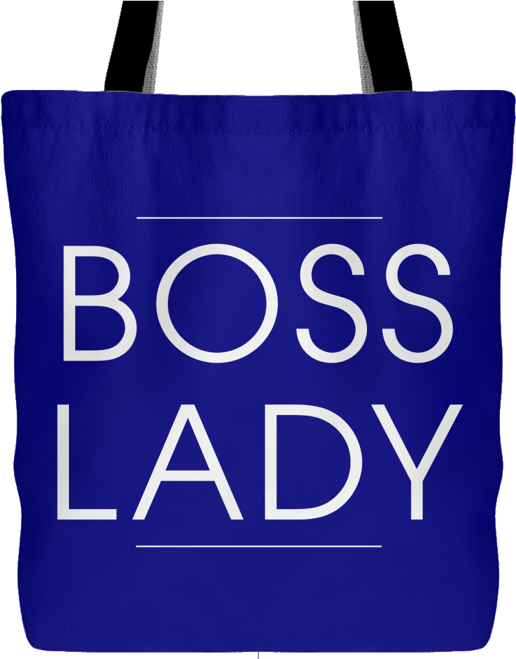 Boss Lady Canvas Tote Bag - Tote Bag (1024x1024), Png Download