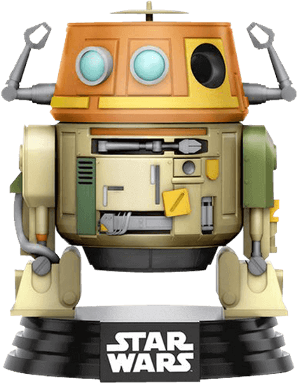 Star Wars Rebels Chopper Pop Bobblehead - Chopper - Pop! Vinyl Figure (555x555), Png Download